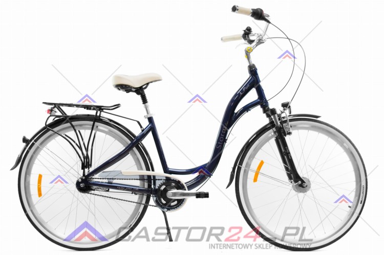 ciemny granat połysk