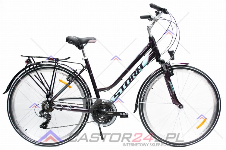 Ciemny fiolet połysk